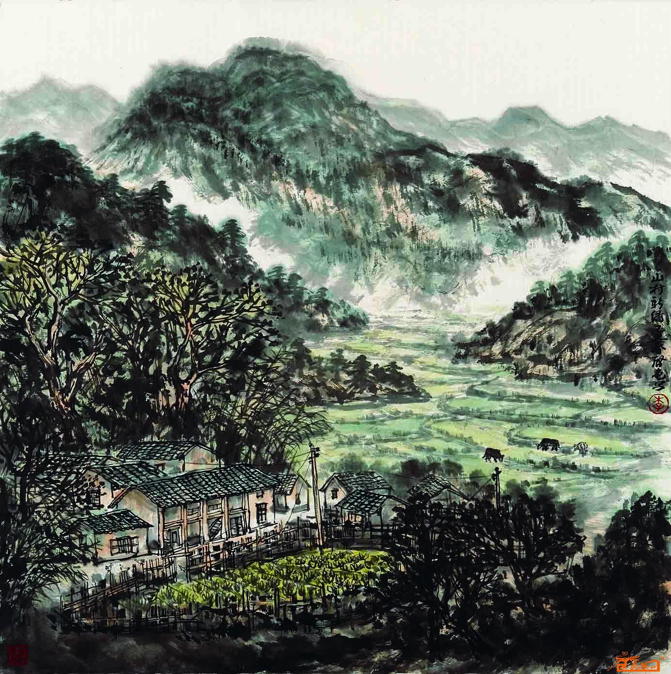 山村春韵